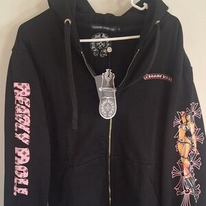 Chrome Hearts Deadly Doll Men And Women Hoodie